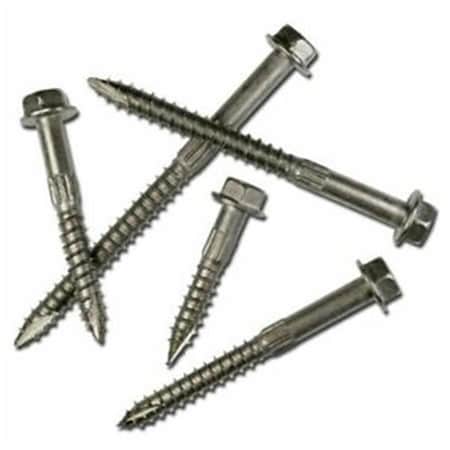 Simpson Strong-Tie Simpson Strong Tie  0.25 x 2.5 in. Structural Wood Screw - Count 25 264572